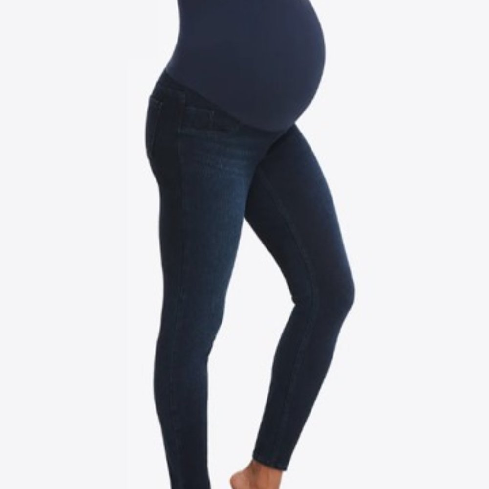 SPANX Mama Ankle Jean-ish Leggings size Small NWT